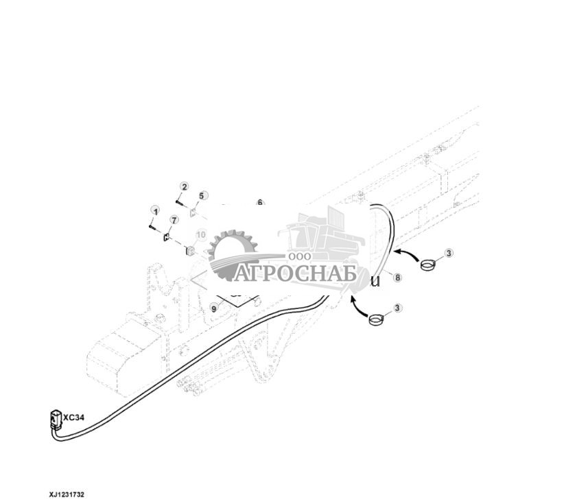Wiring Harness, IBC, Extension Boom, CF711 IBC  CF711S IBC - ST773979 264.jpg